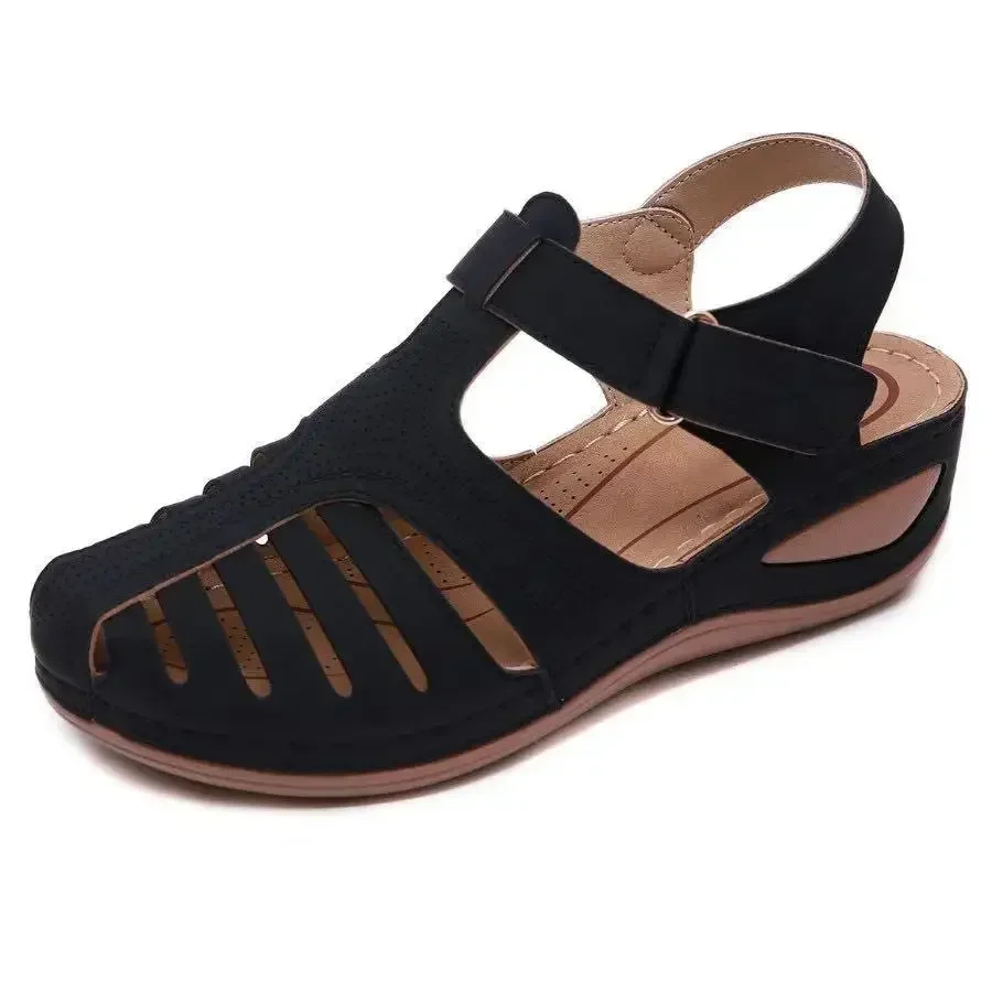 Women'S Shoes With Bunions - 女性の夏のサンダル,整形外科用ヒール,加硫された女性の靴