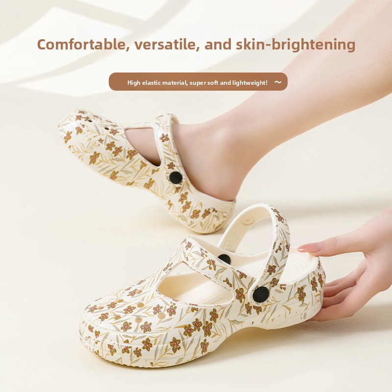 Women'S Shoes Water Resistant - 2026年ファッション厚底スリッパ レディース アウトドア 耐摩耗性 レジャーサンダル クラシックEVAシューズ