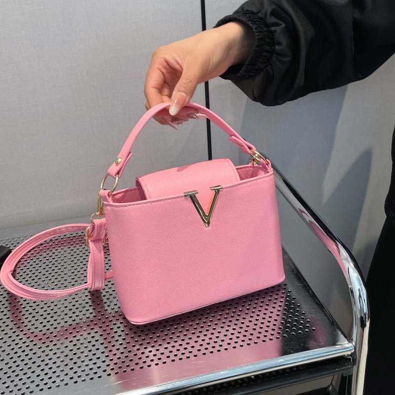 Women'S Shoes Louis Vuitton - 高級レディース トートバッグ、シックなV字型スタイリッシュPUレザーバケットバッグ、トップカバーハンドバッグ、女性用ショルダー/クロスボディバッグ