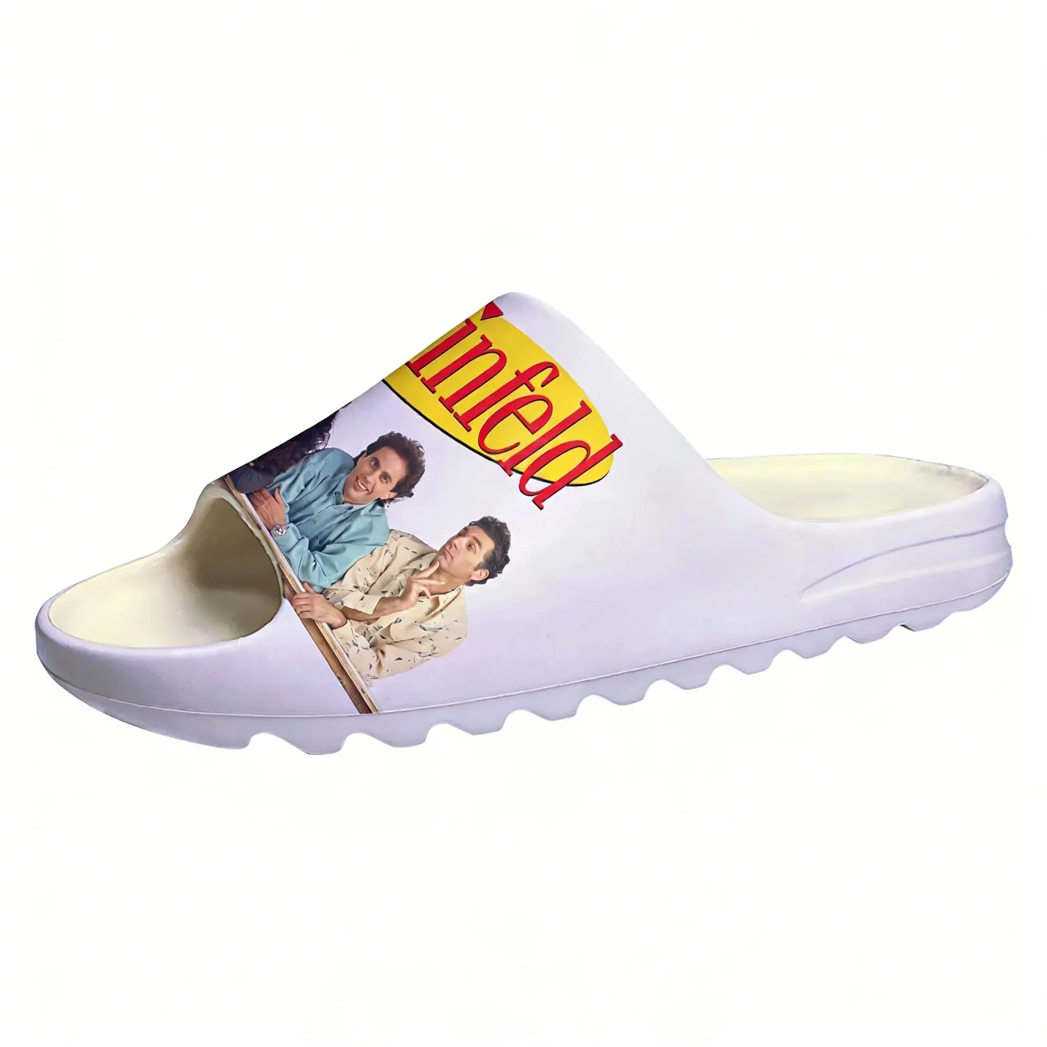 Women'S Shoes Clogs - サインフェルド・シットコム ソフトソールスリッパ ホームクロッグ カスタマイズド ステップオン ウォーターシューズ