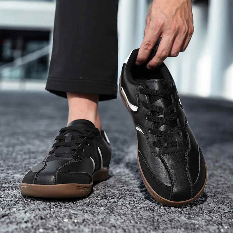 Women Shoes Big W - ビッグサイズ 48 ワイドトゥシューズ男性女性用フラットスニーカー快適なカップル裸足靴屋外滑り止めメンズウォーキングシューズ