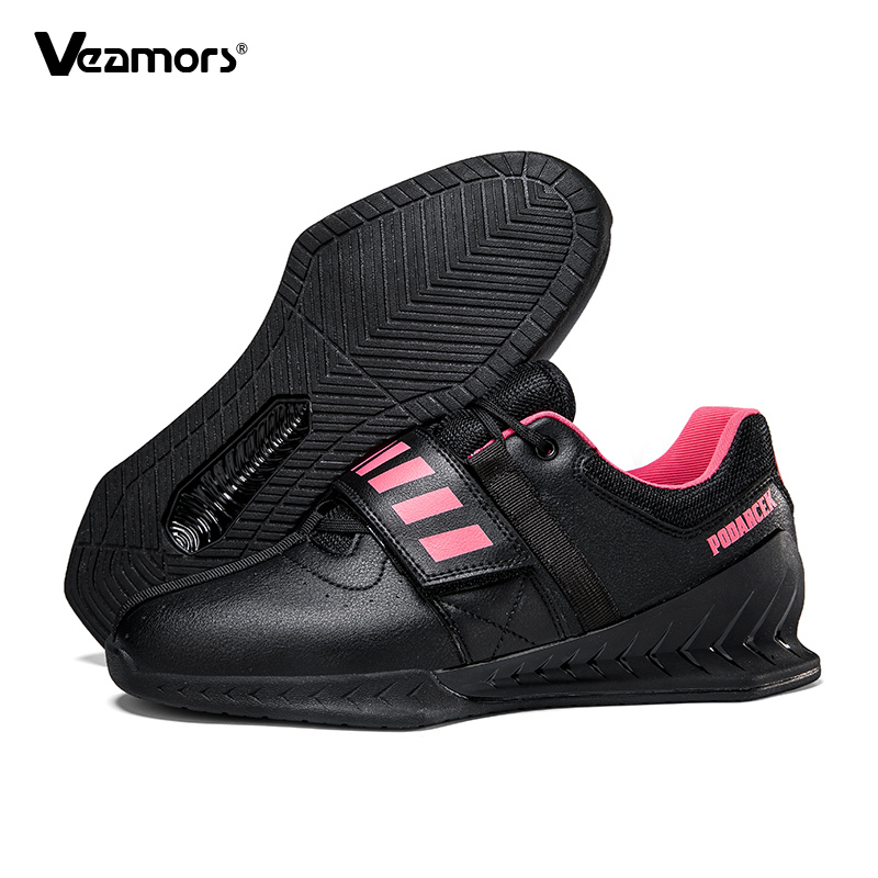 Women'S Shoes Weightlifting - 弾性メンズウェイトリフティングシューズ女性ジムスクワットシューズフィットネス筋力トレーニングスポーツシューズ大人デッドリフトスニーカー