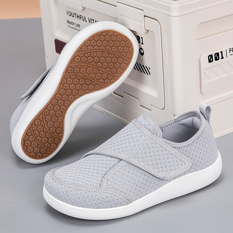Women'S Shoes With Bunions - 男女兼用高齢者向けオープンシューズ、調節可能な糖尿病患者用シューズ、腫れ足、幅広、外反母趾、バニオン、整形外科、親指の外反症用シューズ