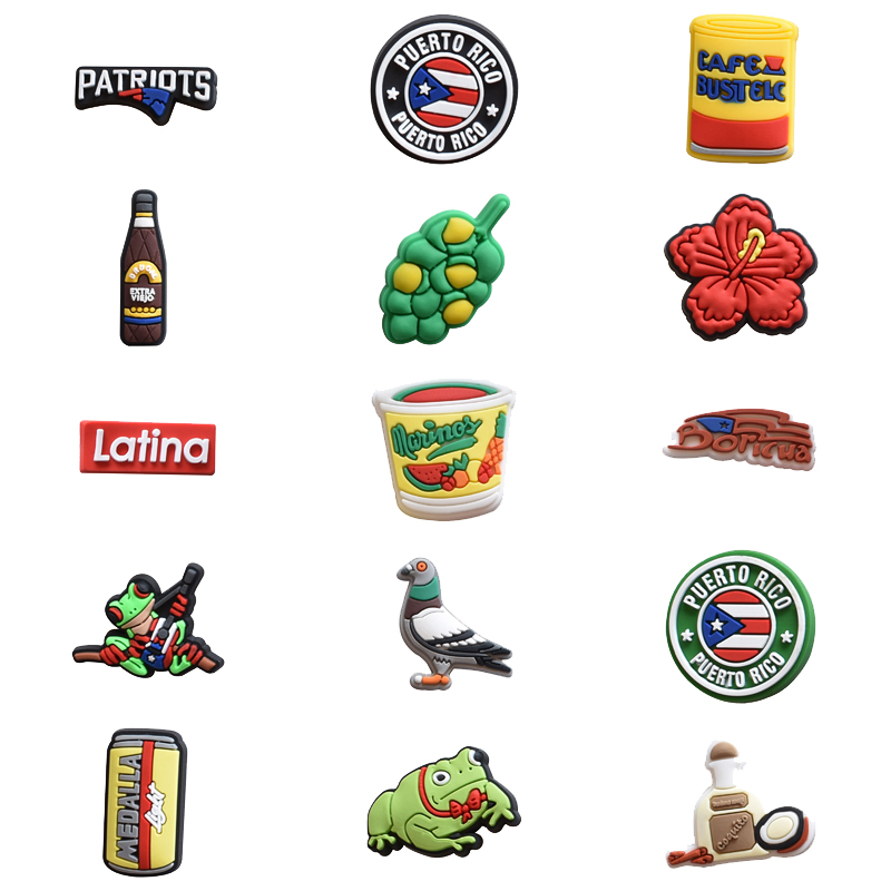 Croc Style Clog - Mexican-女性用サンダル,子供用サンダル,ジーンズ,男の子,女の子の装飾,バックル付きの靴のチャーム