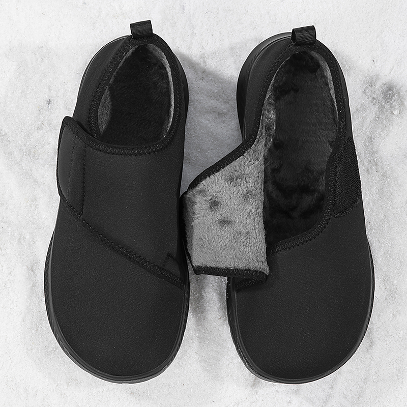 Women'S Shoes With Bunions - 冬用オープンシューズ、糖尿病性浮腫足、幅広、外反母趾、親指外反症の方向け、男女兼用、裏地付き