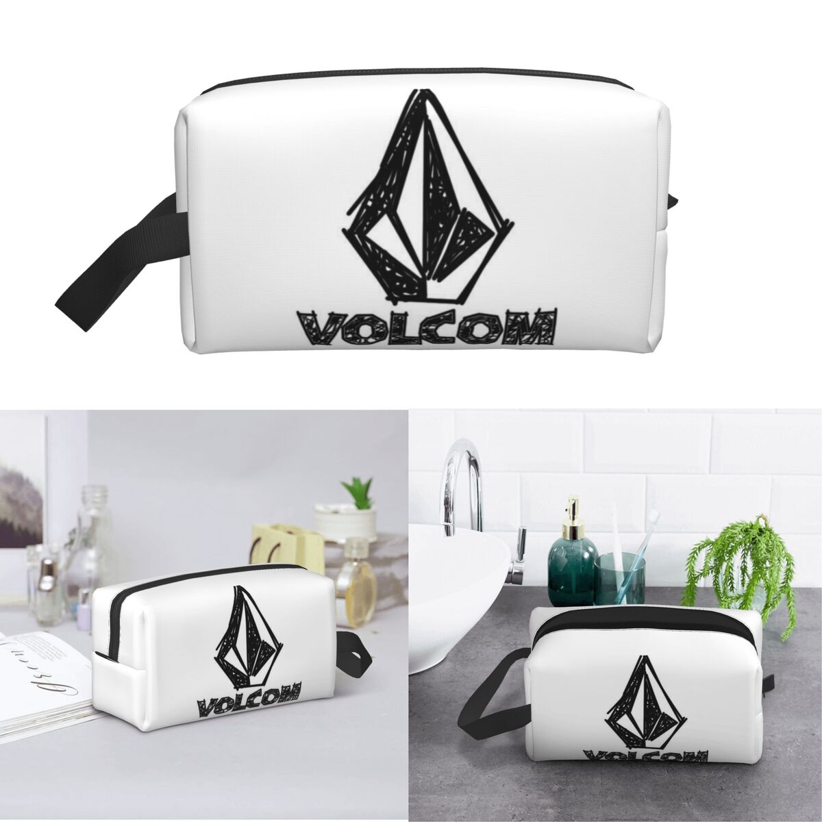 Women'S Shoes Louis Vuitton - V-Volcom ロゴ メイクアップバッグ 化粧品オーガナイザー 収納 Dopp