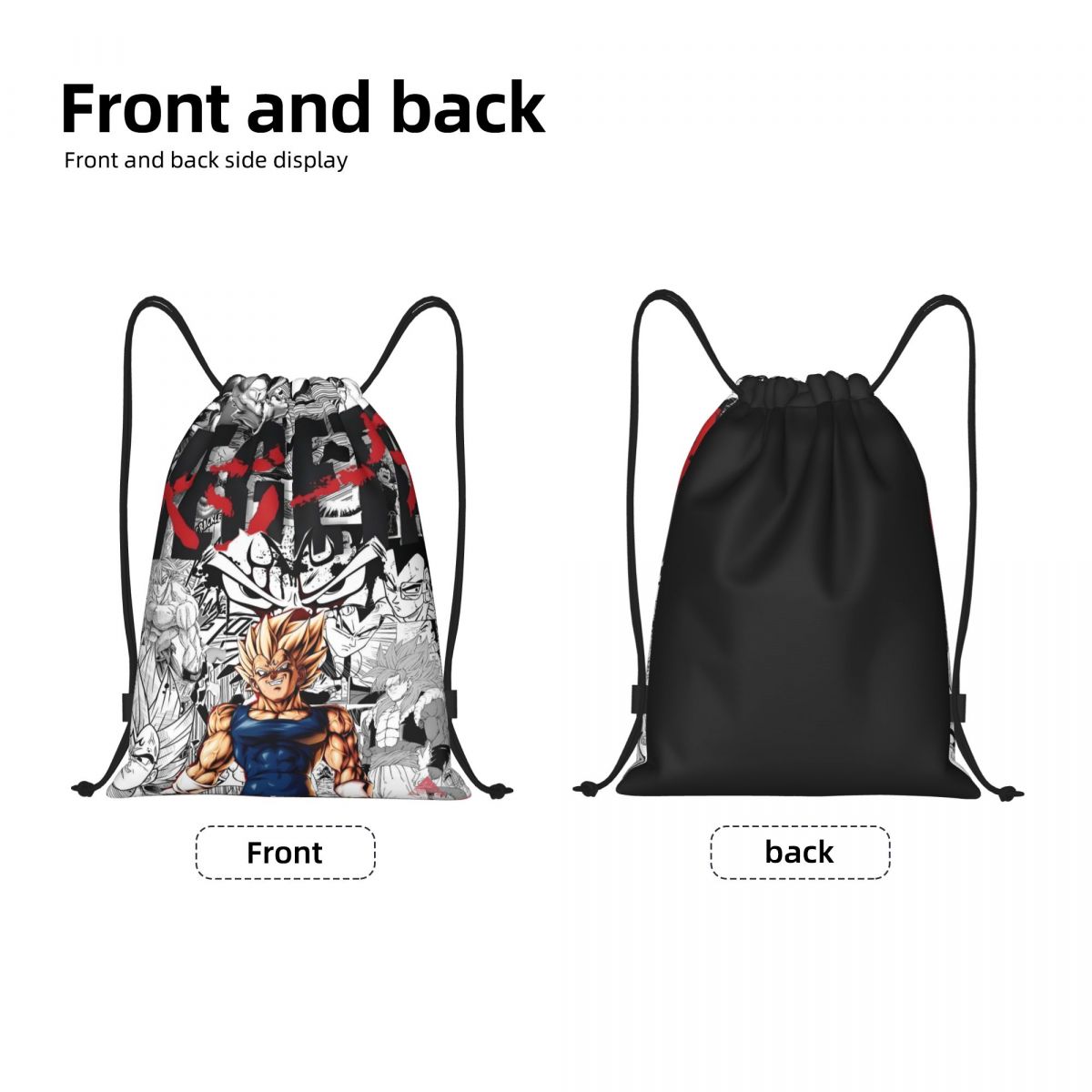 DBZ V-Vegetaes 漫画巾着バックパックスポーツジ - Women'S Shoes Louis Vuitton のレビューと価格
