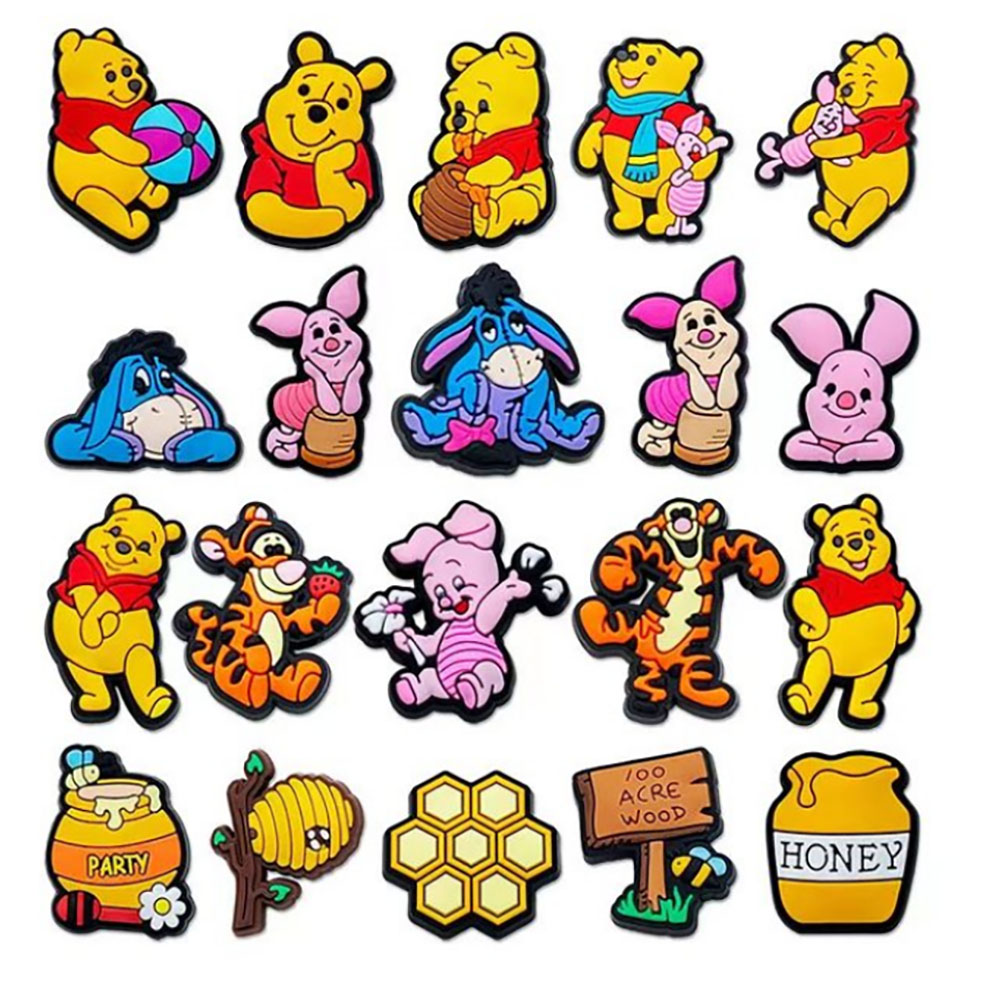 20-66 個漫画プーさんピグレットティガーハニーシューズチ - Croc Style Clog のレビューと価格