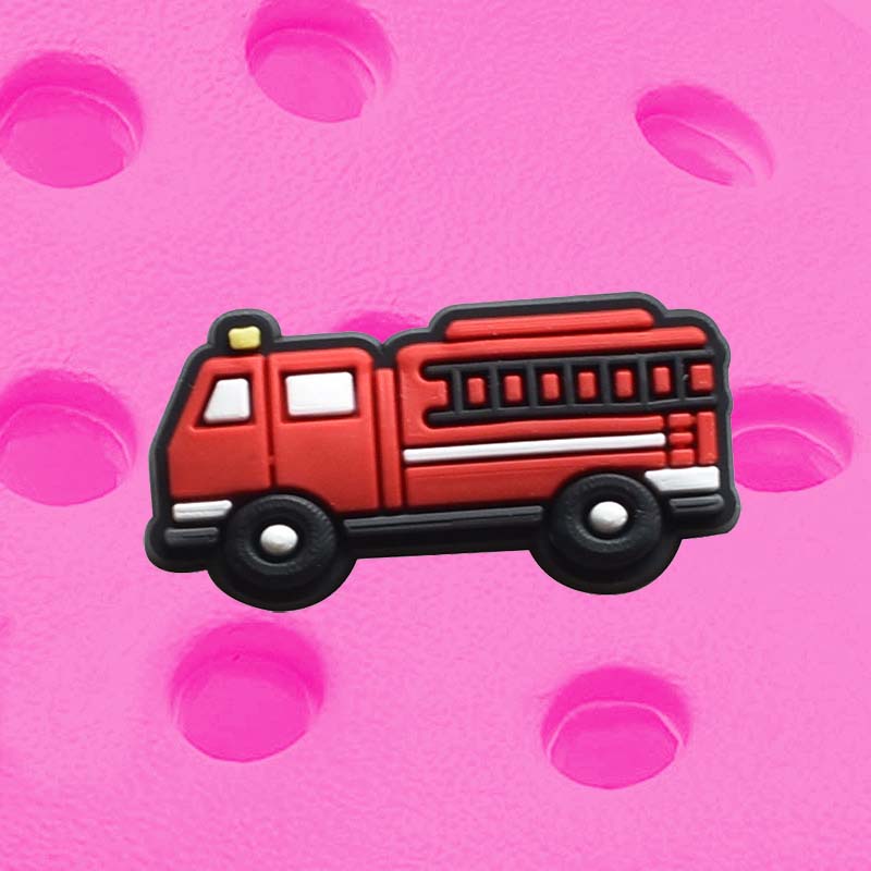 男の子と女の子のための消防士の靴の魅力,アクセサリー,子供の - Croc Style Clog のレビューと価格
