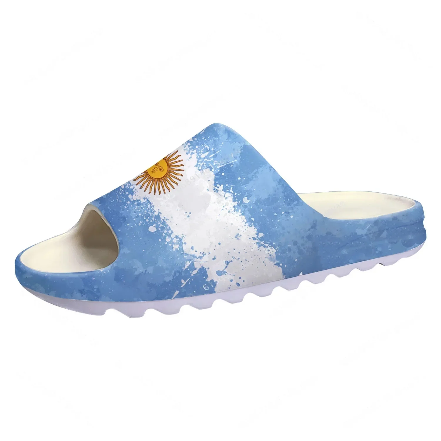 アルゼンチン国旗柄ソフトソールスリッパ、ホームクロッグ、水遊 - Women'S Shoes Clogs のレビューと価格