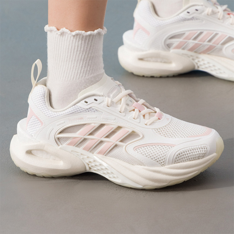 アディダス オフホワイト ピンク カムブリーズ チャンキー  - Women'S Shoes Pink Adidas のレビューと価格