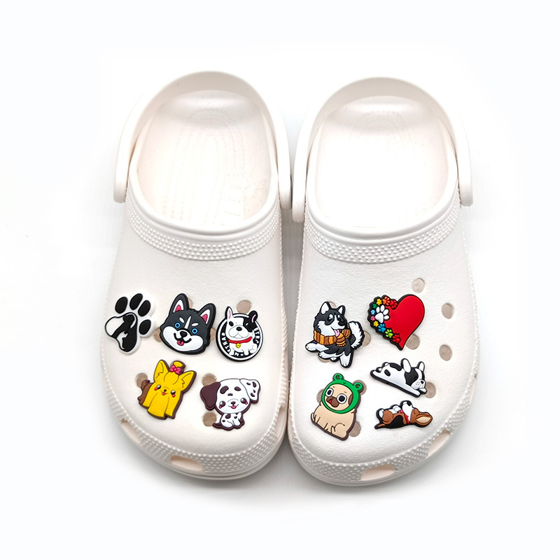 かわいい犬の靴チャーム クロックスアクセサリーチャーム クロ - Croc Style Clog のレビューと価格