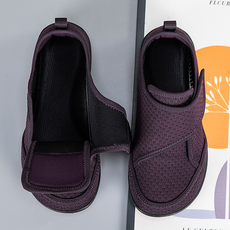 男女兼用高齢者向けオープンシューズ、調節可能な糖尿病患者用シ - Women'S Shoes With Bunions のレビューと価格