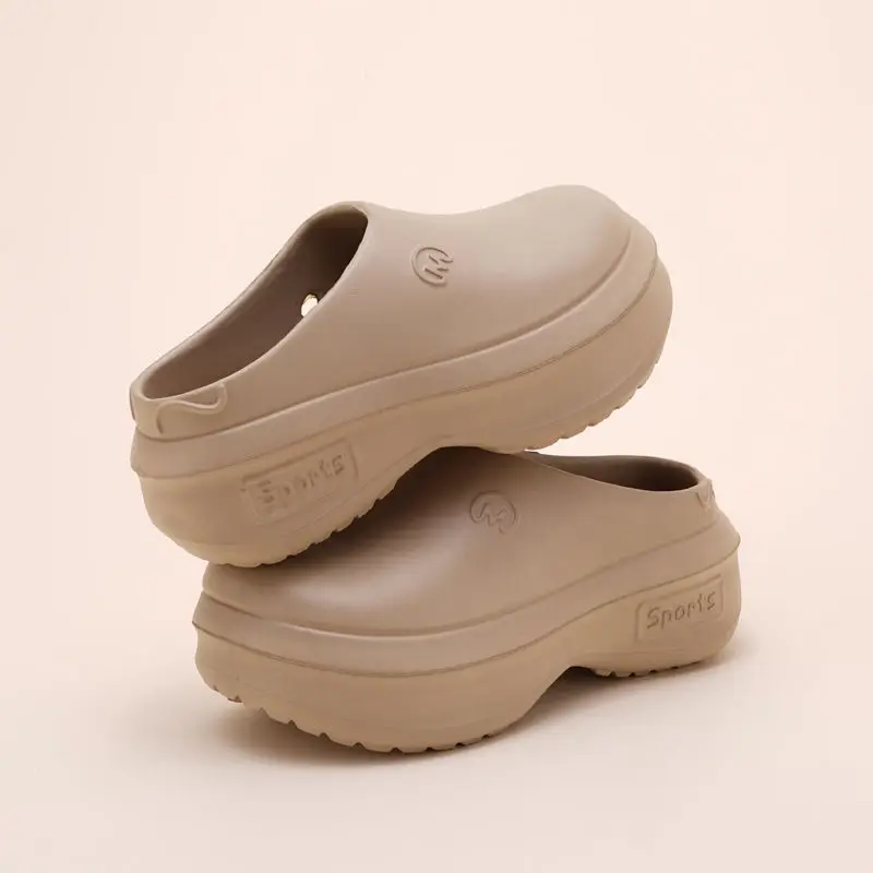 レディース 厚底プラットフォームサンダル クロッグスリッパ  - Cork Wedge Sandal のレビューと価格