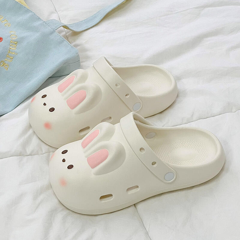 漫画のウサギ柄クロッグスリッパ レディース 夏 2026 軽 - Women'S Shoes Water Resistant のレビューと価格