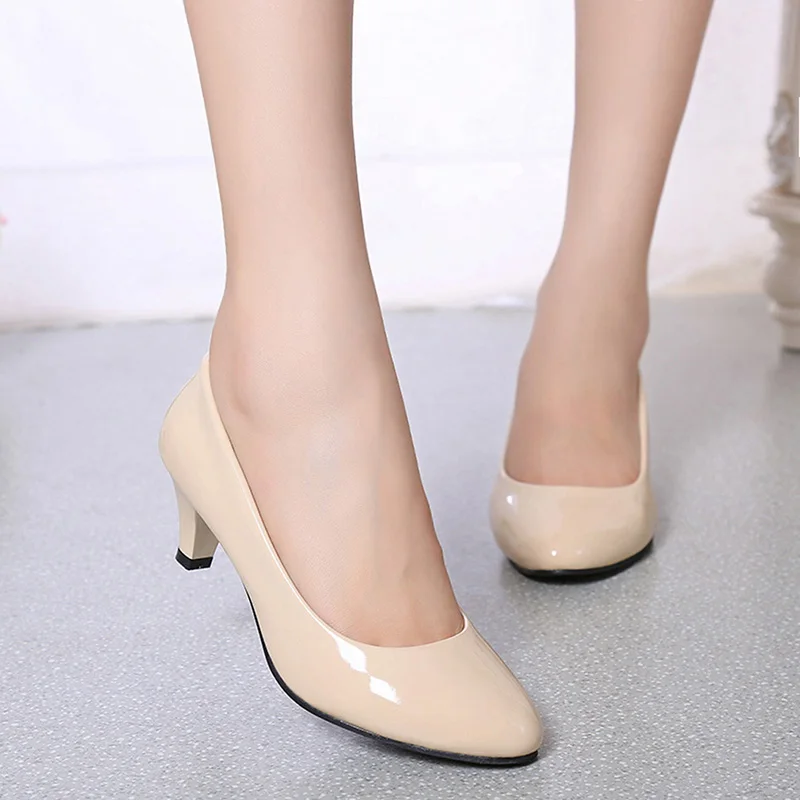 女性パンプスヌード浅い口の女性の靴ファッションオフィスワーク - Women'S Shoes Clogs のレビューと価格
