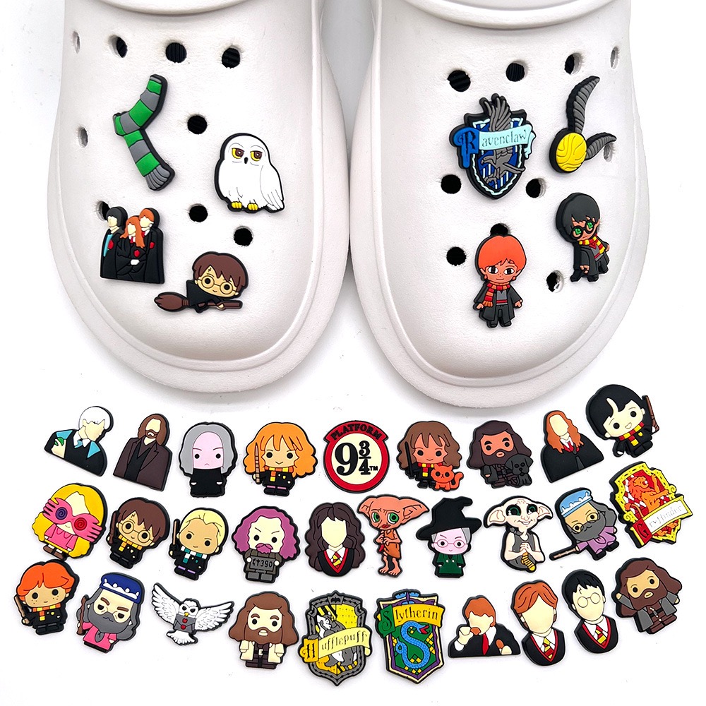 17-45個入り クロックス用漫画風シューチャーム、クロッグ - Croc Style Clog のレビューと価格