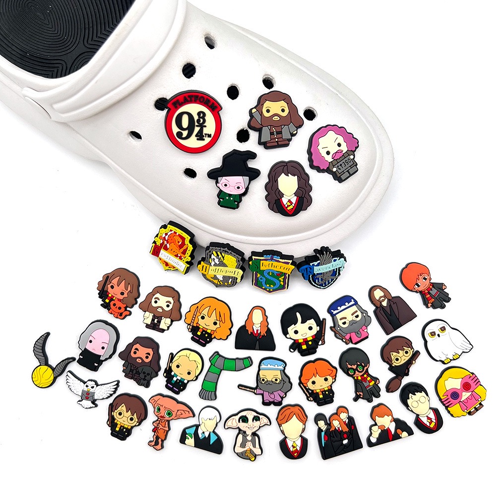 17-45個入り クロックス用漫画風シューチャーム、クロッグ - Croc Style Clog のレビューと価格