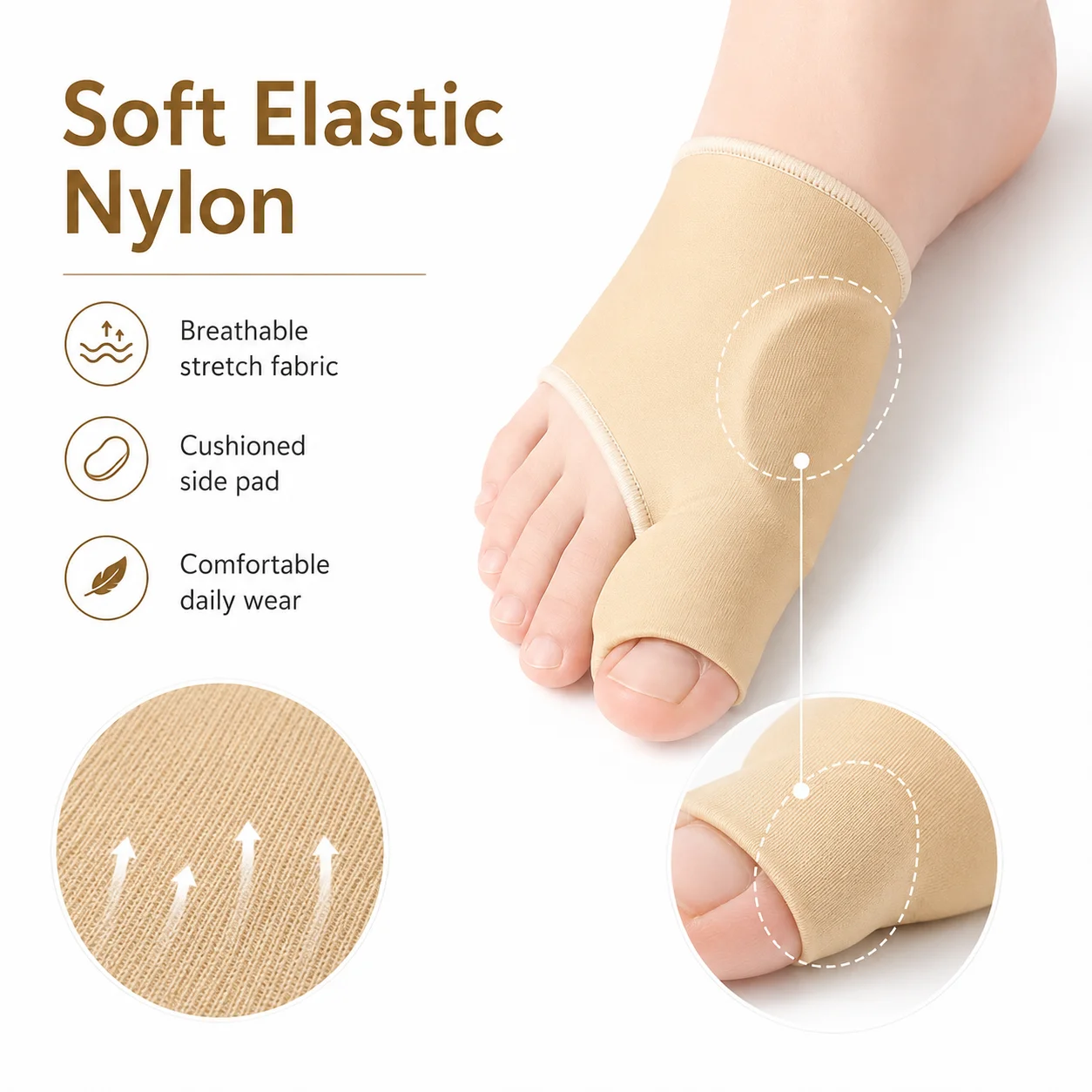 ビッグトゥセパレータースリーブ、外反母趾プロテクター、ソフト - Women'S Shoes With Bunions のレビューと価格