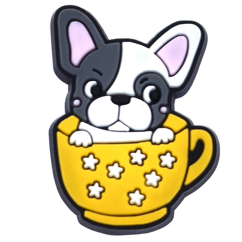 靴のチャームピン,クロックスのアクセサリー,カップ犬,下駄, - Croc Style Clog のレビューと価格