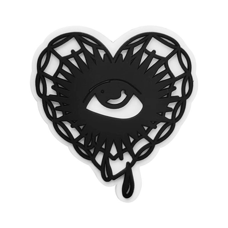 ハロウィンスカルシューズチャーム クロックスアクセサリーチャ - Croc Style Clog のレビューと価格
